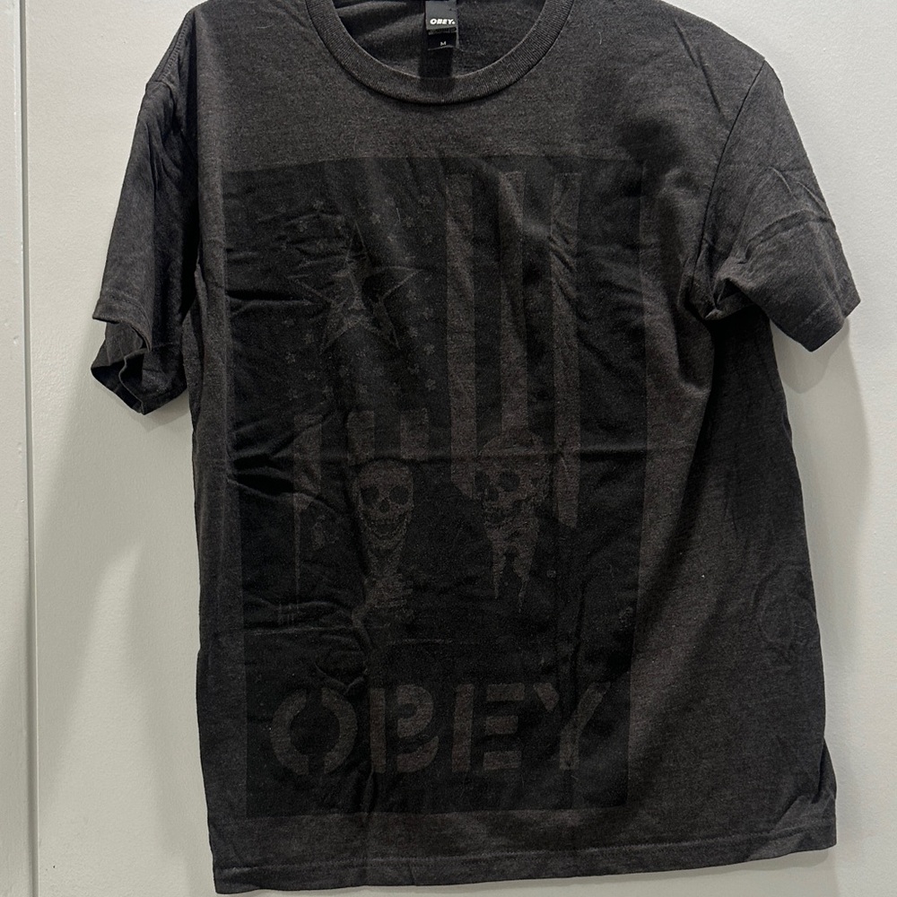 Obey Charcoal Graphic Tee